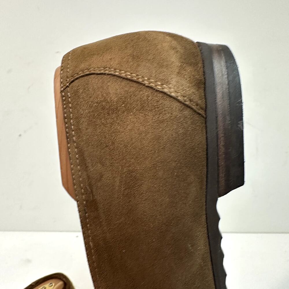 VERY GOOD Paul Green Munchen Snuff Suede Penny Loafer Made in Austria UK 7 US 8 - Picture 10 of 10
